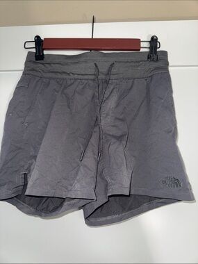 The North Face Charcoal Drawstring Active Shorts Sz XS Lightweight Runner